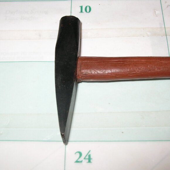 Vintage  Peen, Chisel Tinsmith HAMMER 10" Long 3 1/4" Head NICE B - Picture 6 of 7